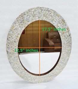 กระจกติดผนังฝังมุกระดับพรีเมี่ยมของตกแต่งหรูหราราคาไม่แพงพร้อมการออกแบบที่เป็นเอกลักษณ์สำหรับบ้านสมัยใหม่และคลาสสิกในระดับต่ำสุดของชายฝั่ง - Product Image 5