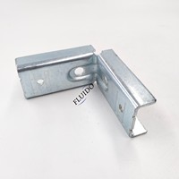 Support de collier de serrage personnalisé avec pince réglable Clip carré Système de mesure en pouces pour tuyaux
