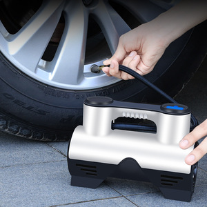 Gonfleur de pneus de voiture sans fil, pompe à air portable haute puissance avec affichage numérique - Product Image 1