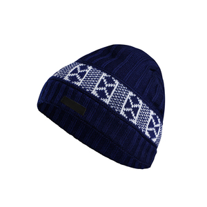 Venta directa de ropa de fábrica de Pakistán, gorro Jacquard de bajo precio, gorros de punto de invierno y gorro transpirable - Product Image 4