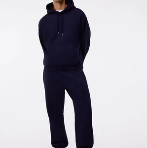 ชุดวอร์มผ้าฝ้าย 100% น้ำหนักเบา 380 กรัม ขายส่ง ชุดวอร์มระบายอากาศได้ดี - Product Image 1