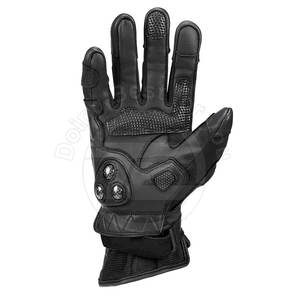 Guantes de cuero para moto de carreras de dedo completo para hombre con compatibilidad con pantalla táctil Equipo deportivo de protección - Product Image 5
