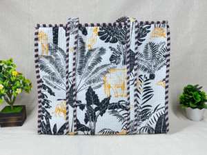 Durable Premium Fabric Shopper with High Strength Stitching, Lightweight Feel, Sustainable Choice for Shopping and Office Use - Product Image 4