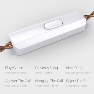 <span class=keywords><strong>KZ</strong></span> EDX avec son dynamique pour le jeu et le sport, écouteurs intra-auriculaires haute fidélité avec design ergonomique et basses subwoofer - Product Image 3