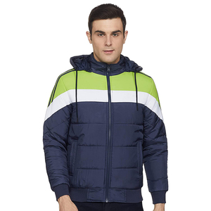 Veste Puffer Vente en gros Logo personnalisé OEM Veste d'hiver imprimée de haute qualité pour hommes Veste Bubble Puffer avec poches - Product Image 1