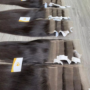 Pour et Closure Extensions de Cheveux Vietnamiens Vierges Remy 8-32 pouces Toutes les Couleurs 100gms Prix de Gros - Product Image 1