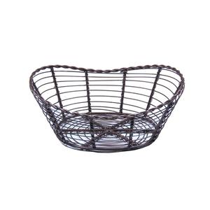 Cesta de comida de alambre de hierro de tamaño personalizado de gran oferta con revestimiento en polvo para almacenamiento en el hogar y restaurante disponible al por mayor - Product Image 6