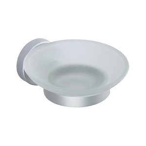 Jabonera de aluminio MSV 'Lugano' 13.5 x 11 x 5.2 cm - Product Image 1