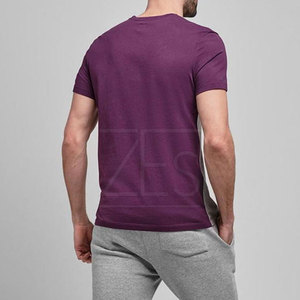 เสื้อยืดผู้ชายฤดูร้อน ผ้าฝ้ายถักคุณภาพสูง นุ่มสบาย 100% ทรงหลวม ระบายอากาศได้ดี เป็นมิตรกับสิ่งแวดล้อม - Product Image 4