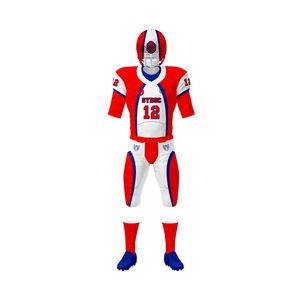 Uniforme de fútbol americano personalizado, Jersey y pantalones de sarga de aparejos con estilo, ropa deportiva sublimada, ropa de equipo OEM para jóvenes y adultos - Product Image 2