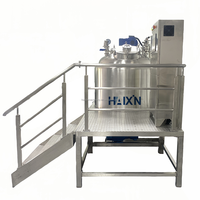 Machine à mélanger pour la fabrication de savon liquide en acier inoxydable 304/316 personnalisée, mélangeur de détergent, machine à mélanger de liquide vaisselle, réservoir de mélange