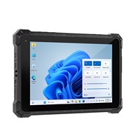 Tablette industrielle robuste CENAVA W10Y 10,1 pouces, processeur I5-10210Y, 8 Go de RAM, 128 Go de stockage, Windows 11, IP68, 700 nits, 4G LTE, RS232, RJ45