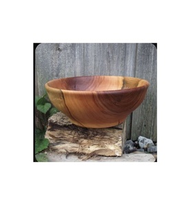 Vente chaude bol en bois qualité supérieure mini bol en bois design antique fait à la main bol en bois à bon prix - Product Image 1