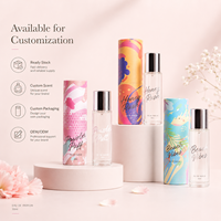 Parfum haut de gamme pour femme en coffret cylindrique, fragrance légère longue durée, agrumes, fleur d'oranger, freesia