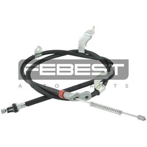 Cavo freno a mano sinistro FEBEST (0299-T31PCLH) - Product Image 1