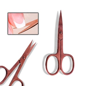 กรรไกรตัดเล็บสแตนเลส กรรไกรตัดหนังกำพร้าสำหรับทำเล็บ ดูแลความงาม ผู้ผลิต OEM มืออาชีพ อุปกรณ์ดูแลเล็บโค้งคม - Product Image 2