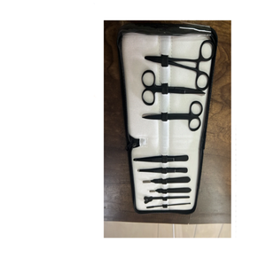 Kit de chirurgie mineure en acier inoxydable de 9 pièces en gros Ensemble d'instruments médicaux pour une utilisation hospitalière Norme de sécurité Mol - Product Image 2