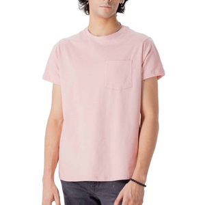 Perfect-T Camiseta de manga corta de algodón con cuello redondo para hombre Camiseta de ajuste regular con etiqueta de cuello personalizada Camiseta para hombre y mujer - Product Image 3