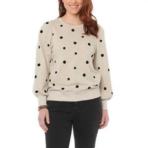 Sweat-shirt décontracté pour femme en molleton tricoté, imprimé par sublimation, taille personnalisée, différentes couleurs, 100 % coton, haute qualité - Product Image 1