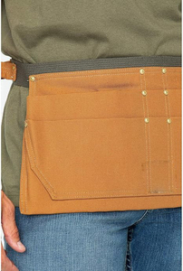 Tablier de taille personnalisé Demi-tablier de canard ferme pour homme Tablier en toile hydrofuge 600 g/m² - Product Image 3