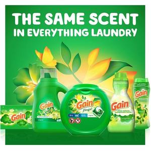 Détergent à lessive liquide Gain, parfum original, 64 lessives, 92 floz - Product Image 3
