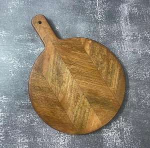 Planche à découper à fromage en laiton de taille personnalisée de haute qualité dernière conception ustensiles de cuisine ronds pour hacher les légumes et les fruits - Product Image 4