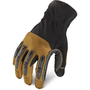 Premium Quality Mechanic Gloves Work Good Grip Soft <b>Padded</b> Safety Gloves Protection Gloves - Product Image 2