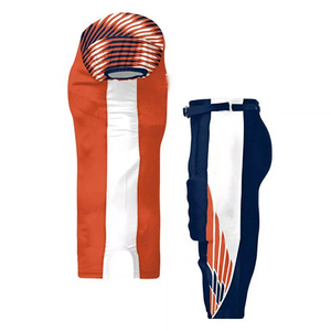 Uniforme de Fútbol Americano Personalizado de Alta Calidad, Transpirable, de Manga Corta, 100% Poliéster, Ropa de Equipo - Product Image 6