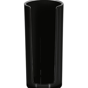 Collezione Spirella Sydney, Dispenser per Dischetti di Cotone, Acrilico, Nero - Product Image 1