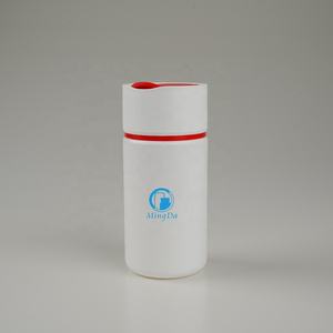 175 ml 6 oz 8 oz 10oz 300 <span class=keywords><strong>CC</strong></span> Botella de HDPE de vitamina esmerilada negra Tapa giratoria de tacto suave Botella de suplemento de <span class=keywords><strong>boca</strong></span> ancha para pastillas - Product Image 6