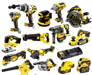 ชุดเครื่องมือไร้สาย ALL NEW AUTHENTIC DCZ2096P2X2-XE 18V/54V 9.0Ah/5.0Ah FlexVolt XR Li-Ion 20 ชิ้น - Product Image 4