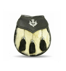 Bolsos de vestir para hombre de alta calidad Nuevo estilo escocés Kilt Diferentes colores Cuero Sporran Estilo escocés Fagot - Product Image 4