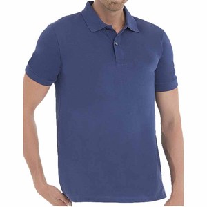 Tinte liso Etiqueta Privada Polo personalizado hombres mezcla de algodón que absorbe la humedad Anti retráctil costura duradera fabricante al por mayor - Product Image 3