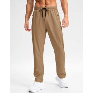 Pantalons décontractés pour hommes avec poches latérales Pantalons pour hommes Sports de plein air Séchage rapide Pantalons pour hommes respirants tricotés Style avant Été Adultes - Product Image 3