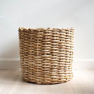 El fabricante suministra cestas de almacenamiento para cocina, cestas artesanales de jacinto de agua. - Product Image 2