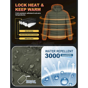 Unique Design Washable <b>Men</b> Bubble Puffer <b>Jacket</b> <b>Waterproof</b> Breathable <b>Men</b> <b>Packable</b> Bubble Winter <b>Jacket</b> For Sale - Product Image 5
