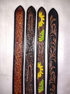 Elegante hecho a mano de cuero genuino cinturones occidentales personalizar tamaño y color tradicional de lujo hombres fiesta Festival boda cinturón conjunto - Product Image 2