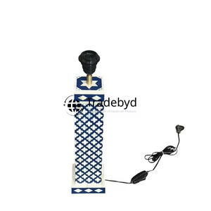 Elegante Lámpara de Mesa LED con Incrustaciones de Hueso, Hecha a Mano, de Lujo, AC E26, Regulable, Iluminación Ecológica para Decoración del Hogar Tradebyd - Product Image 2