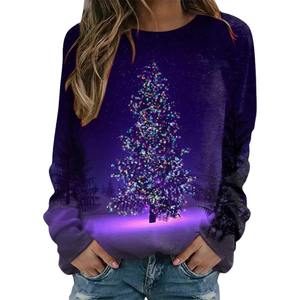 Nouveaux sweats à capuche de conception supérieure pour femme sweats respirants anti-rides chemises en coton biologique imprimées en 3D personnalisées - Product Image 1