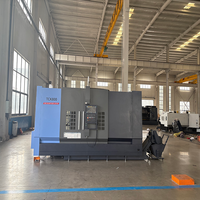 Tour CNC à banc incliné TCK800 économique avec commande GSK, mandrin de précision à 3 mors, pour travaux de découpe de métaux intensifs