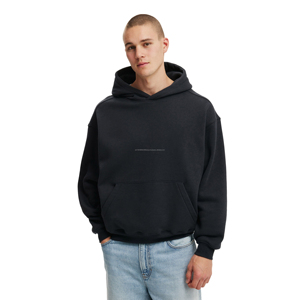 Sudadera con Capucha Personalizada al por Mayor para Hombre, de Algodón Grueso y Felpa, Estilo Casual con Hombros Caídos, Diseño Liso - Product Image 1