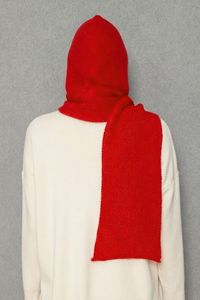 Bufanda con Capucha de Punto Texturizado Suave para Mujer, Cálida, Elegante y Cómoda, Estilo Otoño Invierno, Servicio ODM OEM - Product Image 5