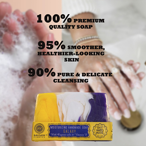 Jabón en Barra Midnight Glow 80g, Jabón de Baño de Diseño Premium, Limpiador Suave para la Piel, Jabón Artesanal para el Cuidado del Cuerpo y la Cara, Marca Privada OEM ODM - Product Image 2