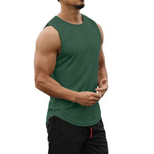 Wholesale Custom Logo Size Color <b>Mens</b> Tank Tops Fitness Sportswear Baselayer Outwork Sleeveless <b>Singlet</b> <b>Men</b> Stringers - Product Image 3