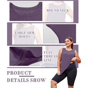 Womens breathable yoga <b>tops</b> custom gym workout apparel oem fitness activewear with logo and private label service options - Product Image 4