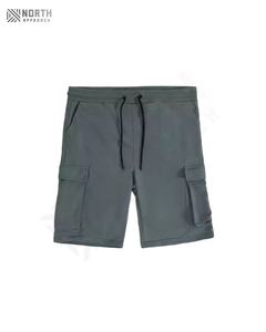 กางเกงขาสั้นลำลองสีพื้นสำหรับผู้ชายกางเกงขาสั้นแห้งเร็วและเป็นมิตรกับสิ่งแวดล้อมสำหรับออกกำลังกายฝึกซ้อมกีฬาวิ่งผ้าย้อมสีพื้นสำหรับฤดูร้อน - Product Image 1