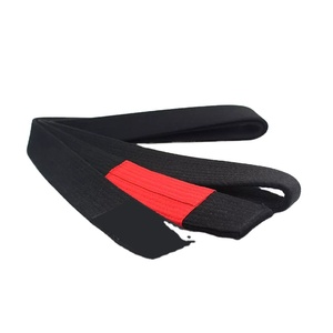 Cinturón de Competición de Karate BJJ con Logotipo de Equipo Personalizado en Varios Colores, Artes Marciales, Talla Grande para Hombre, 100% Algodón, 4 cm de Grosor, Etiqueta Personalizada - Product Image 1