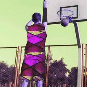 Conjuntos de uniformes de baloncesto para hombres Nuevo diseño Impreso Poliéster BSCI Hecho Ropa deportiva Tallas grandes Opción Transpirable para equipos deportivos - Product Image 5
