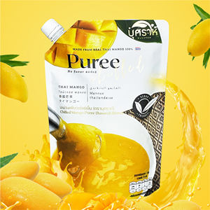 カスタムプリント飲料液体バッグ垂直シール注ぎ口バッグプラスチックフルーツ包装ジュースバッグ - Product Image 5