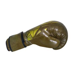 Guantes de entrenamiento de partido profesional acolchados a prueba de viento, guantes de boxeo de entrenamiento de cuero PU transpirables - Product Image 6